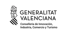 Logotipo de la Generalitat Valenciana. Conselleria de Innovación, Industria, Comercio y Turismo